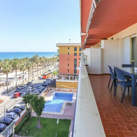Con Terraza Panoramica Frente Al Mar Apartament Torremolinos